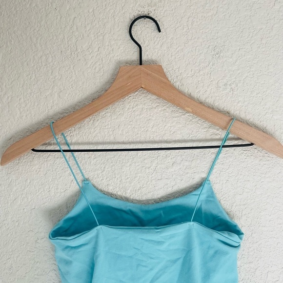 Free People Blue Skinny Strap Bodysuit - Picture 6 of 10